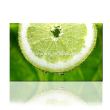 Fresh Lemon Canvas Printing/Fruit Photo Digital Print on Canvas/Wall Art For Living Room